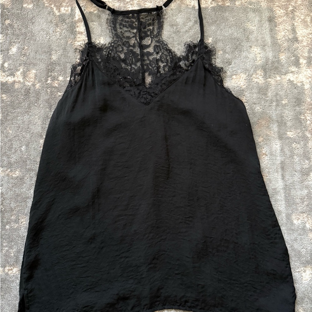 Allison Joy Black Lace Cami